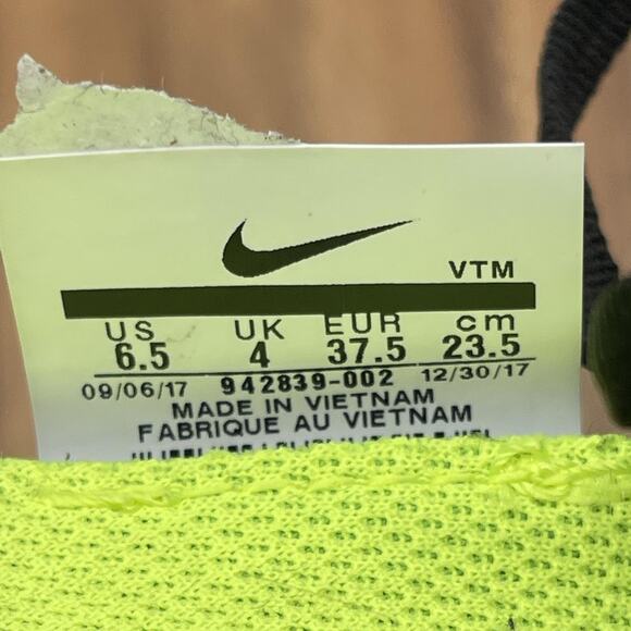 Nike Free RN Shoes Womens Size 7.5 Black Running Comfort Walking Gym Sneakers - Picture 8 of 8